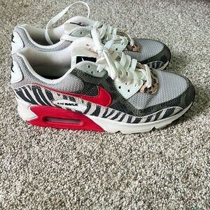 Limited edition animal print Nike air max